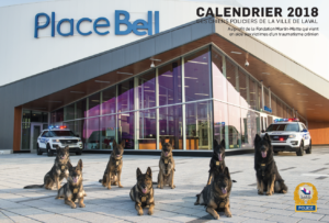 Calendrier chiens Police de Laval